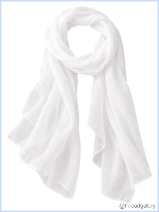 Accessories - Lightweight Sheer Wrap Shawl Scarf Polyester Large 71x31